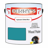 Denny's Wood Paint For Decking Colour- Hydraulic Chilled Blue - Anti-Slip Weatherproof Durable