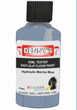 Denny's Floor Paint For Grip Coating Colour- Hydraulic Marine Blue - Anti-Slip Hardwearing Safe