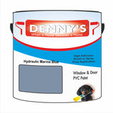 Denny's Plastic Paint For Acrylic Colour- Hydraulic Marine Blue - Adhesion Chip-Resistant Smooth