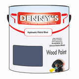 Denny's Wood Paint For Decking Colour- Hydraulic Petrol Blue - Anti-Slip Weatherproof Durable
