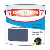 Denny's Plastic Paint For Acrylic Colour- Hydraulic Petrol Blue - Adhesion Chip-Resistant Smooth