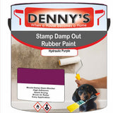 Denny's Waterpoof Paint For Stamp Out Damp Colour- Hydraulic Purple - Damp-Block Mould-Safe Breathable