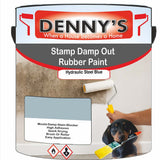 Denny's Waterpoof Paint For Stamp Out Damp Colour- Hydraulic Steel Blue - Damp-Block Mould-Safe Breathable