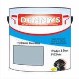 Denny's Plastic Paint For Acrylic Colour- Hydraulic Steel Blue - Adhesion Chip-Resistant Smooth