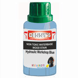 Denny's Stain Paint For Fences Colour- Hydraulic Workshop Blue - Weatherproof Uv-Safe Protect
