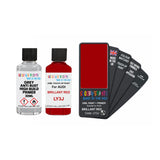 Audi LY3J BRILLANT RED Touch Up Paint + Primer