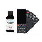 Audi 191 BRILLANT BLACK Touch Up Paint