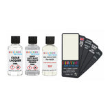 Audi 101 CASA WHITE A WHITE Touch Up Paint + Primer + Lacquer