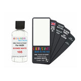 Audi 105 SCHNEE WHITE Touch Up Paint