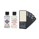 Audi LY9K AMALFI WHITE Touch Up Paint + Primer