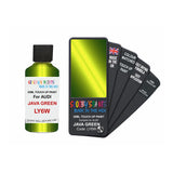 Audi LY6W JAVA GREEN Touch Up Paint
