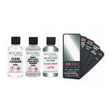 Audi LY7S ISLAND GREEN Touch Up Paint + Primer + Lacquer