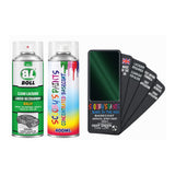 Audi LZ6E DEEP GREEN Basecoat Aerosol + Lacquer