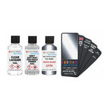 Audi LY7H AKOYA SILVER Touch Up Paint + Primer + Lacquer