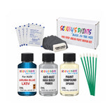 Audi LX5V ARUBA BLUE Touch Up Paint Repair Kit