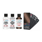 Audi LZ8W TEAK BROWN Touch Up Paint + Primer + Lacquer