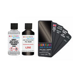 Audi LZ9Z PANTHER BLACK KRISTALL Touch Up Paint + Primer