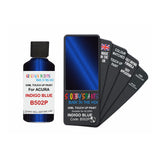 Paint For Acura Tsx Indigo Blue Code B502P Touch Up Scratch Stone Chip Repair - Touch Up Paint 25ml Bottle