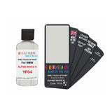 BMW YF04 ALPINE WHITE III Touch Up Paint