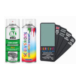 BMW 326 TUERKIS GREEN UNI Basecoat Aerosol + Lacquer