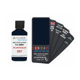 BMW 207 ATLANTIS BLUE Touch Up Paint