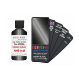 Paint For Acura Legend Ebony Black Code Nh514M Touch Up Scratch Stone Chip Repair - Touch Up Paint 25ml Bottle