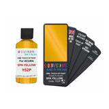 Paint For Acura Nsx Spa Yellow Code Y52P Touch Up Scratch Stone Chip Repair - Touch Up Paint 25ml Bottle