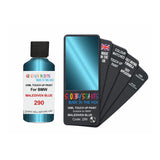 BMW 290 MALEDIVEN BLUE Touch Up Paint