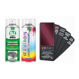 BMW 286 CORDOBA RED Basecoat Aerosol + Lacquer