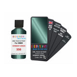 BMW 356 VERMONT GREEN Touch Up Paint