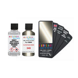 BMW 349 OLIVIN TAIGA GREEN Touch Up Paint + Primer