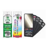 BMW 349 OLIVIN TAIGA GREEN Basecoat Aerosol + Lacquer