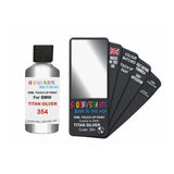 BMW 354 TITAN SILVER Touch Up Paint