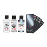 BMW 372 STAHL BLUE Touch Up Paint + Primer + Lacquer