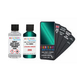 BMW 266 LAGUNA GREEN Touch Up Paint + Primer