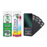 BMW WA43 DEEP GREEN Basecoat Aerosol + Lacquer