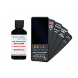 Paint For Acura Zdx Crystal Black Code Nh731P (A) Touch Up Scratch Stone Chip Repair - Touch Up Paint 25ml Bottle