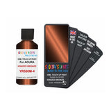 Paint For Acura Zdx Ionized Bronze Code Yr580M-4 Touch Up Scratch Stone Chip Repair - Touch Up Paint 25ml Bottle