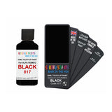 Paint For Alfa Romeo Spider Black Black Code 817 Touch Up Paint - Touch Up Paint 30ML Bottle