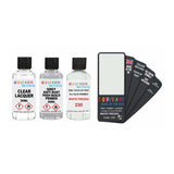 Paint For Alfa Romeo Spider Bianco Freddo White Code 230 Touch Up Paint - Touch Up Paint With Primer & Extra Gloss Lacquer