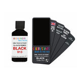 Paint For Alfa Romeo Giulia Nero Black Code 913 Touch Up Paint - Touch Up Paint 30ML Bottle