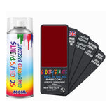 Paint For Alfa Romeo 147 New Rosso Red Aerosol Spray Car Paint + Lacquer 289A - Aerosol Basecoat Spray Paint 400ml