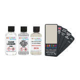 Paint For Alfa Romeo Mito Bianco Elegante White Code 251A Touch Up Paint - Touch Up Paint With Primer & Extra Gloss Lacquer