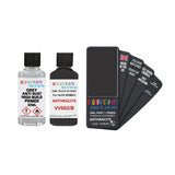 Paint For Alfa Romeo Giulietta Antracite Grey Code Vv662B Touch Up Paint - Touch Up Paint With Anti Rust Primer Undercoat