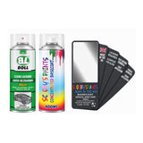 Paint For Alfa Romeo Gtv Grigio Rialto-Chiaro-Garbato Grey Aerosol Spray Paint 612A - Aerosol Spray Paint With Lacquer