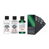 Paint For Alfa Romeo Spider Verde Tropico Green Code 309A Touch Up Paint - Touch Up Paint With Primer & Extra Gloss Lacquer
