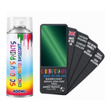 Paint For Alfa Romeo Spider Verde Tropico Green Aerosol Spray Paint 309A - Aerosol Basecoat Spray Paint 400ml