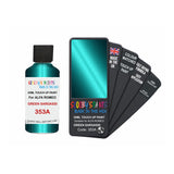 Paint For Alfa Romeo Gtv Verde Sargassi Green Code 353A Touch Up Paint - Touch Up Paint 30ML Bottle