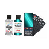 Paint For Alfa Romeo Gtv Verde Sargassi Green Code 353A Touch Up Paint - Touch Up Paint With Anti Rust Primer Undercoat