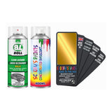 Paint For Alfa Romeo Spider Giallo Zoe Yellow Aerosol Spray Paint 513 - Aerosol Spray Paint With Lacquer